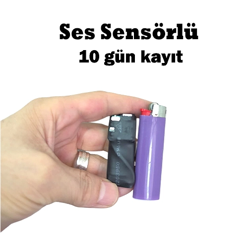 10 Gün Ses Kayıt Cihazı