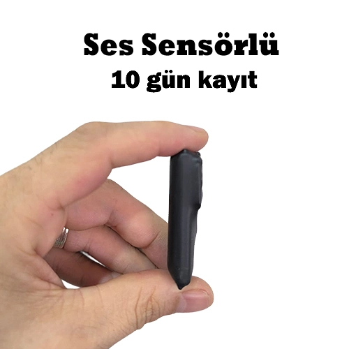 10 Gün Ses Kayıt Cihazı
