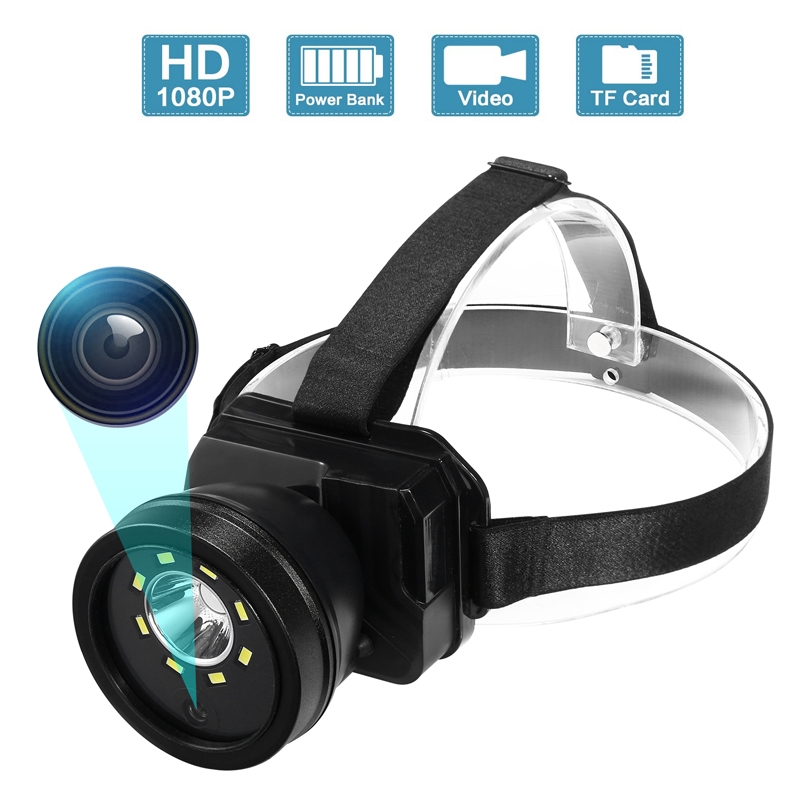 LED Kafa Lambası gizli kamera