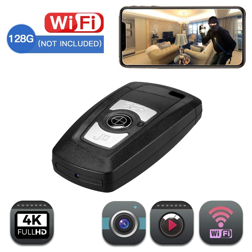 4k wifi anahtarlık gizli kamera
