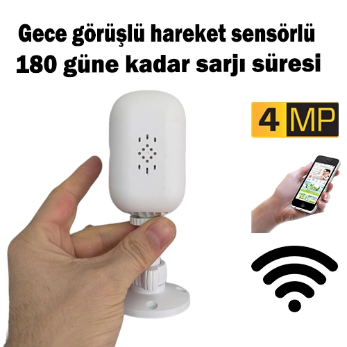 Akıllı WiFi IP Kamera 4MP