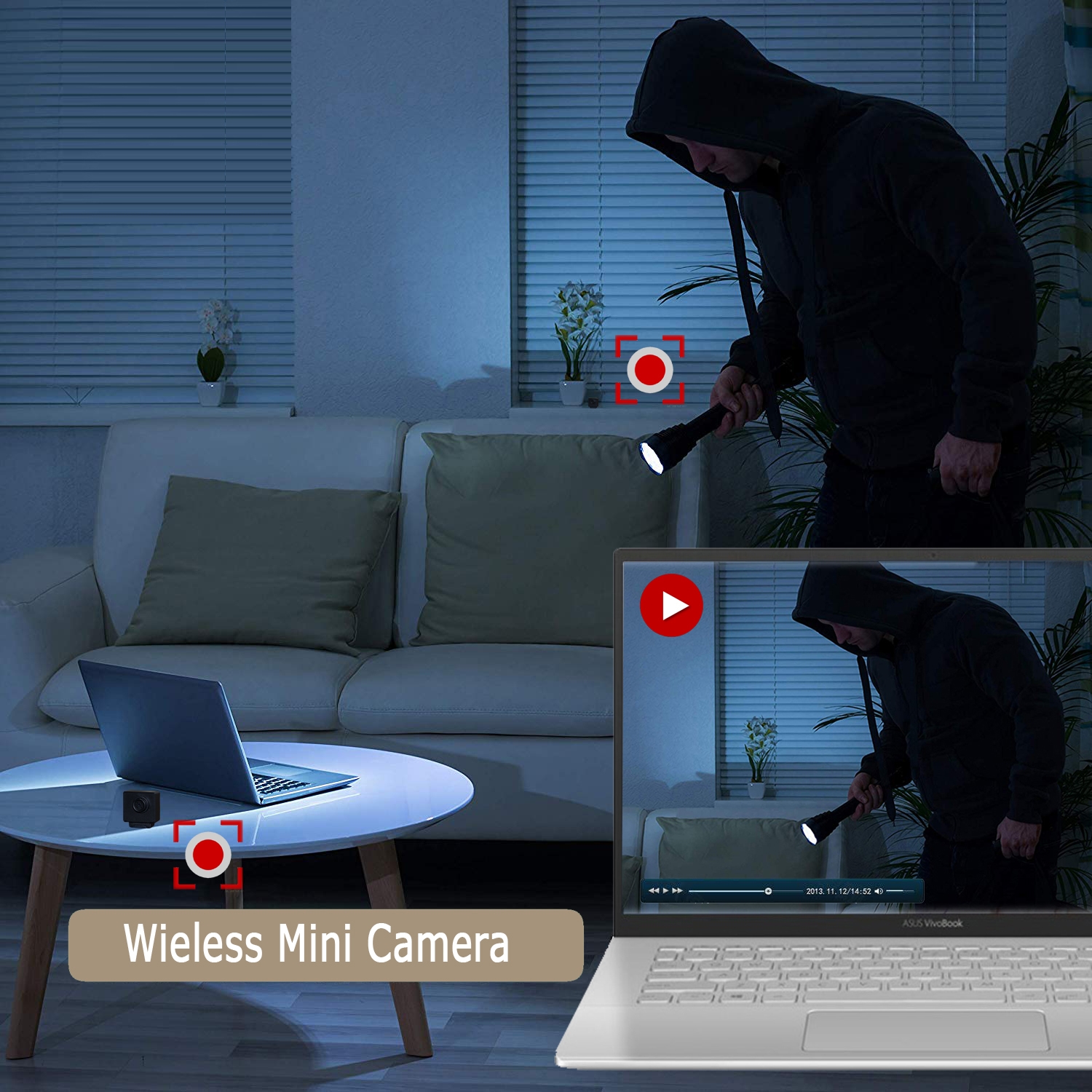 Düğme Gizli DVR Kamera