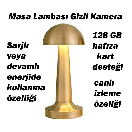 Masa Lambası Gizli kamera