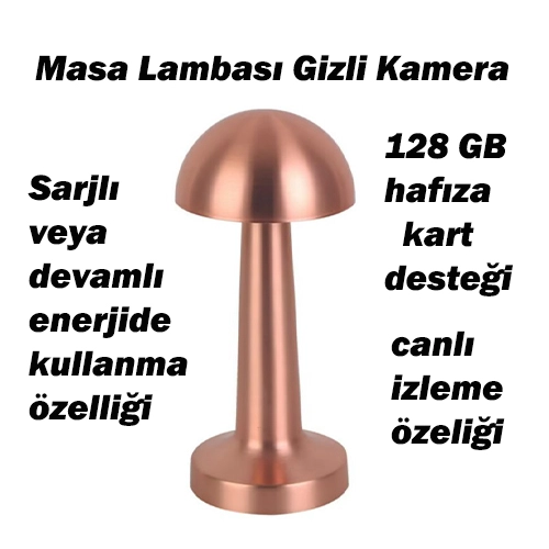 Masa Lambası Gizli kamera