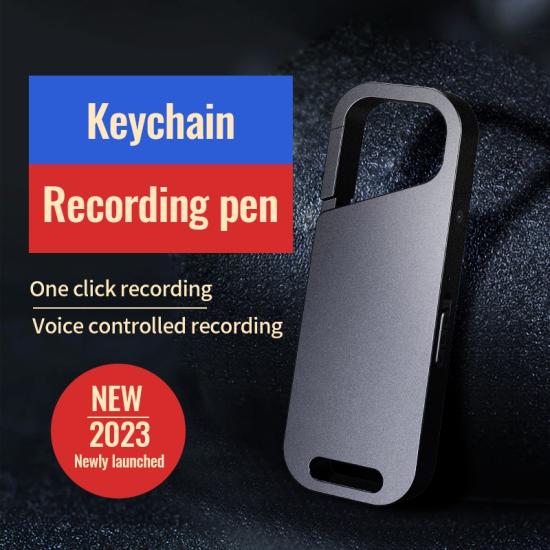 Metal anahtarlık gizli ses kayıt cihazı