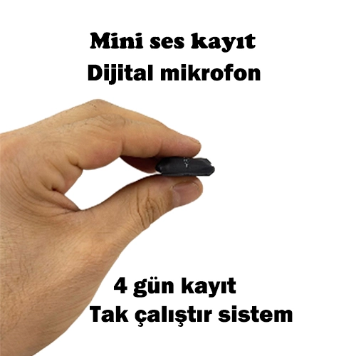 Mini Gizli Ses Kayıt Cihazı