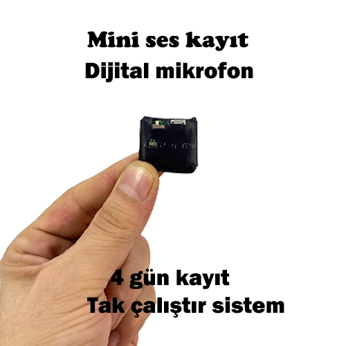 Mini Gizli Ses Kayıt Cihazı