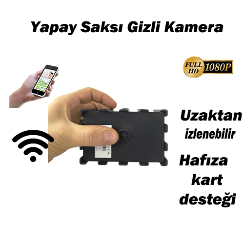 saksi yapay çiçek gizli kamera