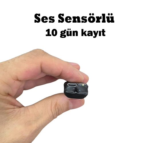 10 Gün Ses Kayıt Cihazı