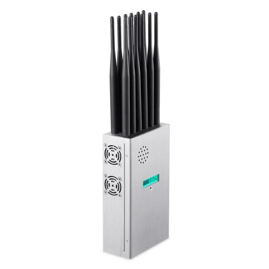 12 Anten LCD Ekran Sinyal Karıştırıcı