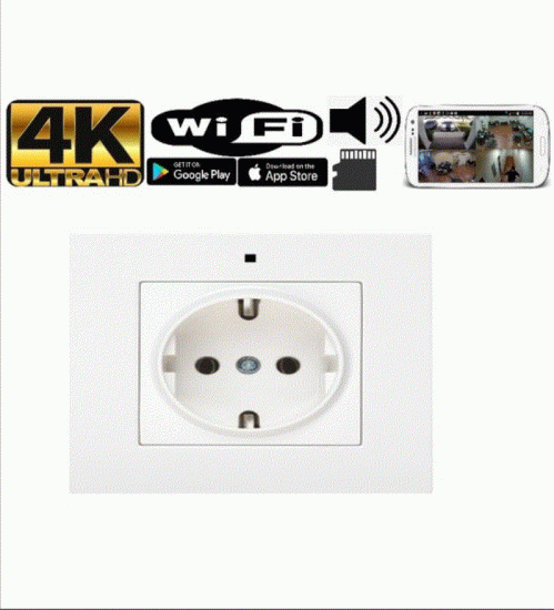 Sıva altı priz wifi gizli kamera