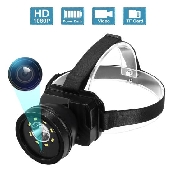 LED Kafa Lambası gizli kamera