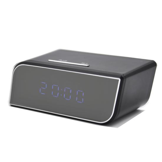 mini kare wifi masa saati gizli kamera