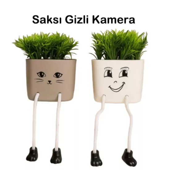 Saksı Kamera WiFi Uzaktan İzleme Full HD