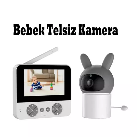 4.3 İnç Ekranlı Kablosuz Bebek İzleme Kamerası