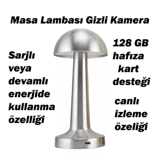 Lamba görünümlü WiFi gizli kamera uzaktan izleme