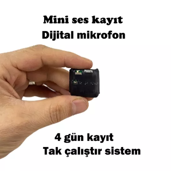 Ses Sensörlü, Uzun Şarj Ömürlü
