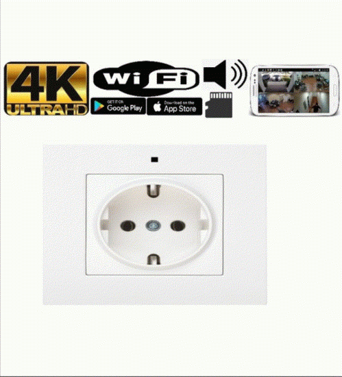 Sıva altı priz wifi gizli kamera