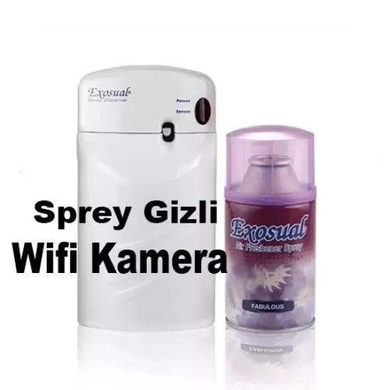 sprey oda kokusu wifi gizli kamera