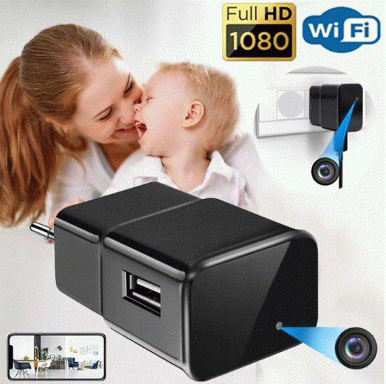usb sarj adaptörü gizli kamera
