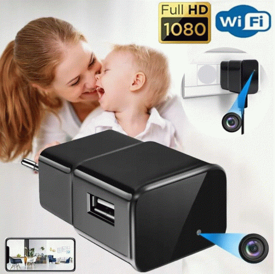 usb sarj adaptörü gizli kamera